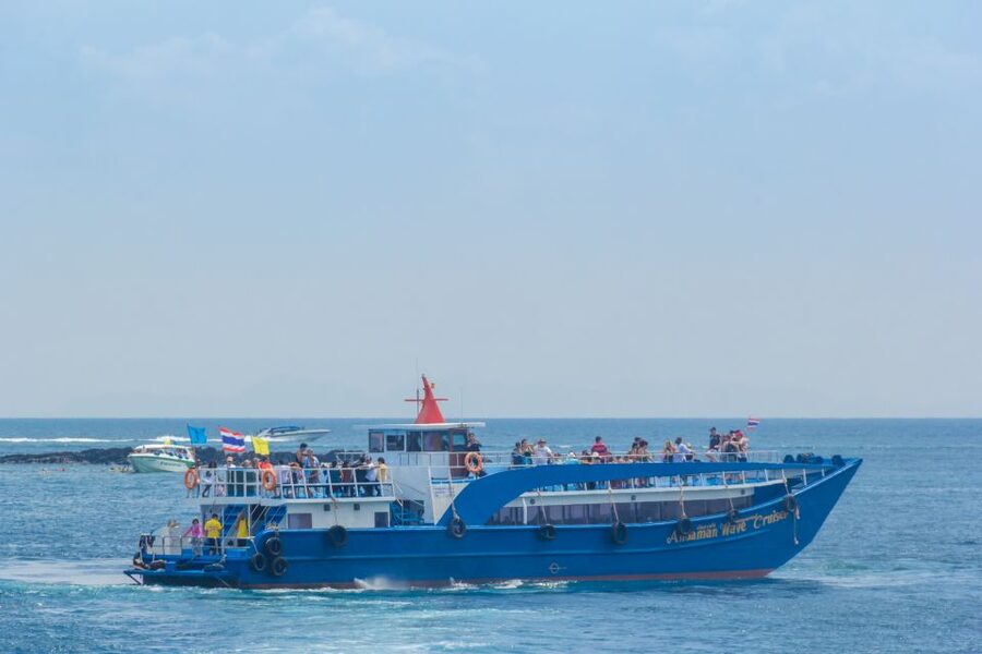 From Phuket: Snorkeling Ferry Cruise to Phi Phi Islands - Snorkeling near shore, not at a remote reef