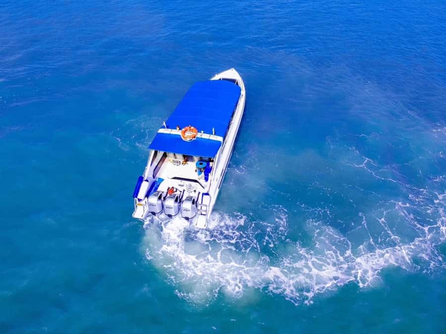 From Phuket: Surin Islands Snorkeling Trip - The speedboat ride to Mu Koh Surin