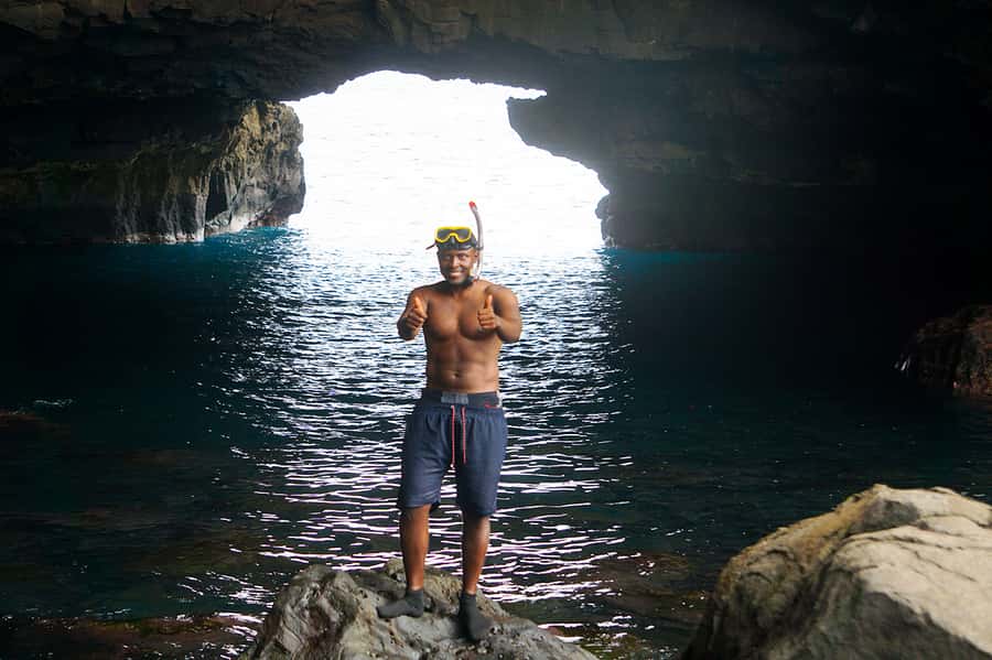 From Praia: Boat Trip, Snorkeling, Cave & BBQ on the Beach - The return to Ribeira da Barca and Praia