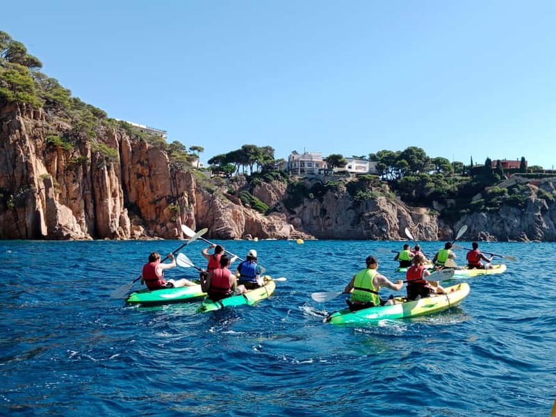 From Sant Feliu de Guíxols: Kayak and Snorkel in Costa Brava - Key points to know before you book