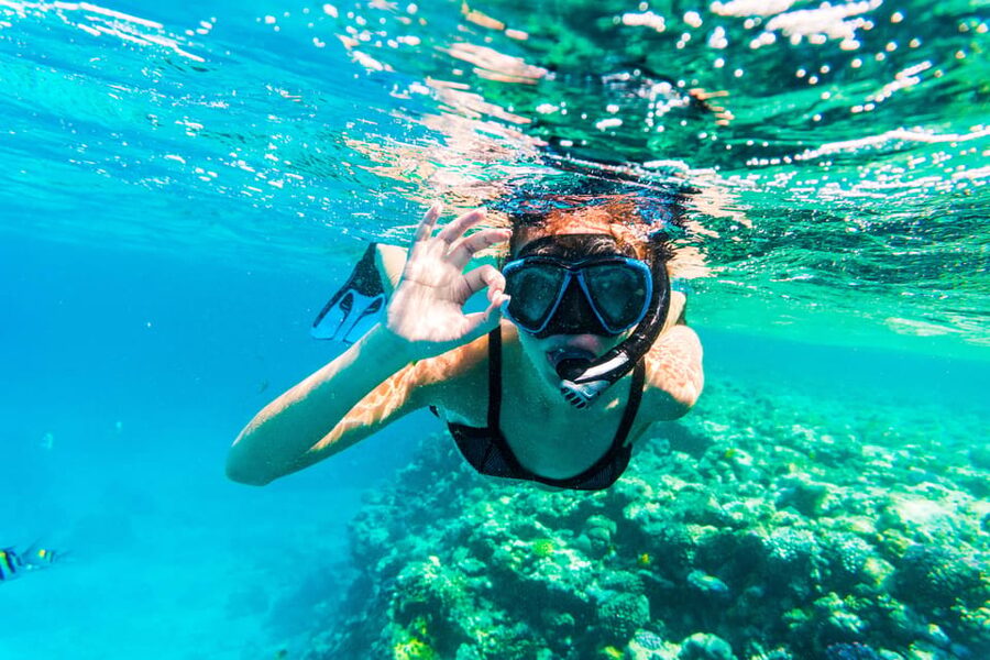 From Sorrento: Capri Boat Tour with Snorkeling & Drinks - White Grotto, Green Grotto, and the swimming stop