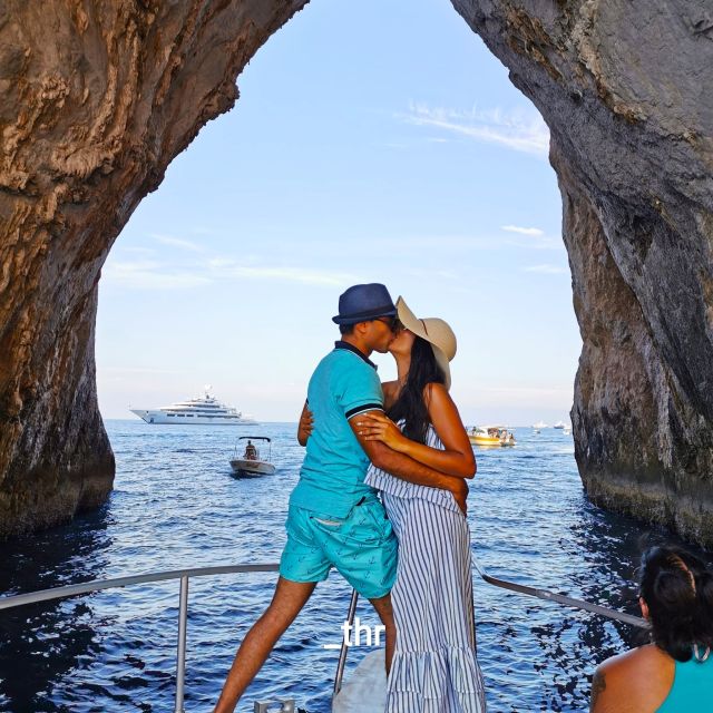From Sorrento: Capri Boat Trip with Snorkeling and Drinks - Drinks, equipment, and comfort on board