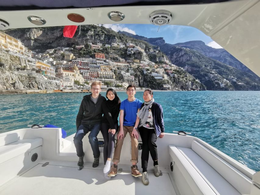 From Sorrento: Capri Boat Trip with Snorkeling and Drinks - Crossing to Capri and the first island sights