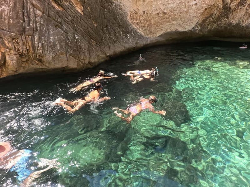 From Vlore: Haxhi Ali Cave Speedboat Tour with Snorkeling - The First 30 Minutes: Speeding Along Karaburun