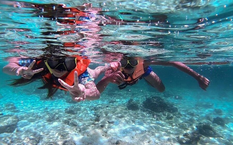 Full-Day Koh Lipe 7 points Snorkeling Experience with Lunch - Hin Ngam and Hin Son: black rocks and a strange formation