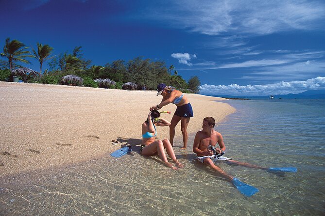 Full Day Low Isles Sailing & Snorkelling Cruise from Port Douglas - Snorkeling in the sheltered lagoon