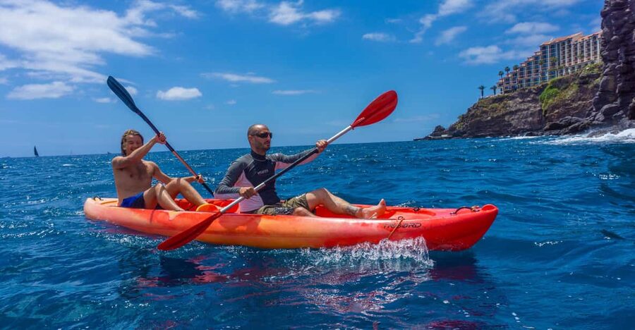 Funchal: KAYAK Rental or Guided tour with snorkeling - The Snorkeling And Swimming Break