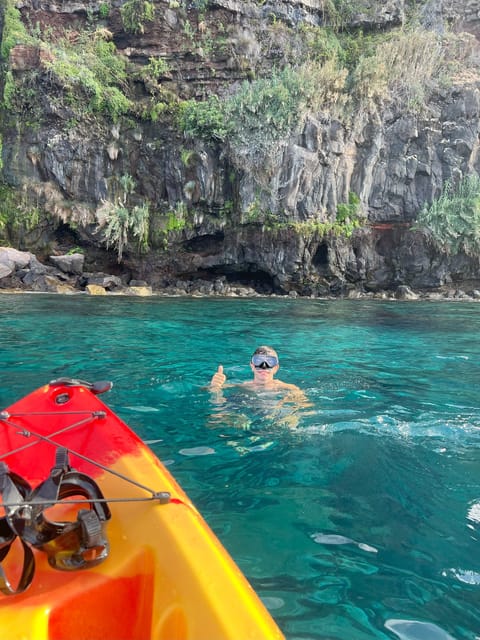 Funchal: Kayak & Snorkeling in Garajau Nature Reserve - Guides, equipment, and group size