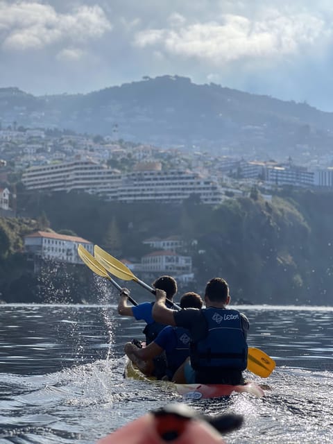 Funchal: Kayak & Snorkeling in Garajau Nature Reserve - Paddling past Marina do Funchal