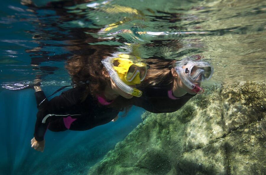 Genoa: snorkeling a stone's throw from downtown - Forty-five minutes at the Bagni Liggia seabed