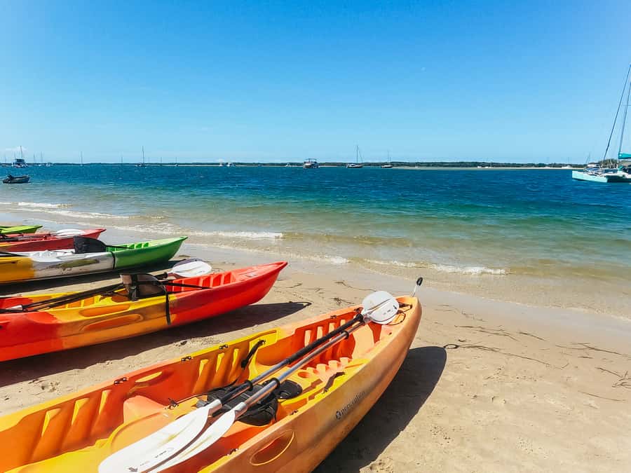 Gold Coast: Wave Break Island Kayaking & Snorkeling tour - The return paddle and the real fitness test