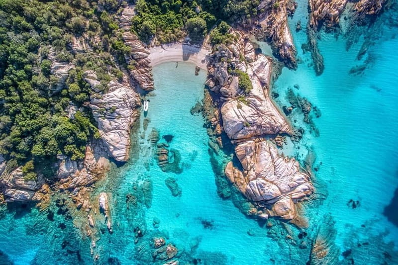 Golfo Aranci: Tavolara and Molara Snorkeling Dinghy Tour - From Golfo Aranci to the protected waters