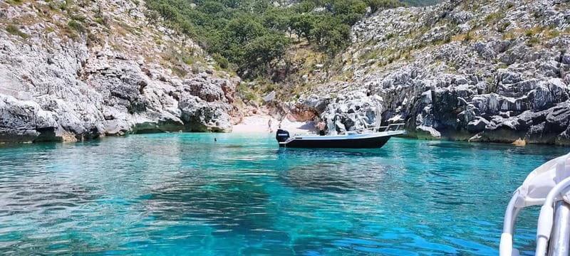 Grama Bay & Blue Cave: Snorkeling & Secret Beaches in Vlore - Grama Bay finishes with the best view