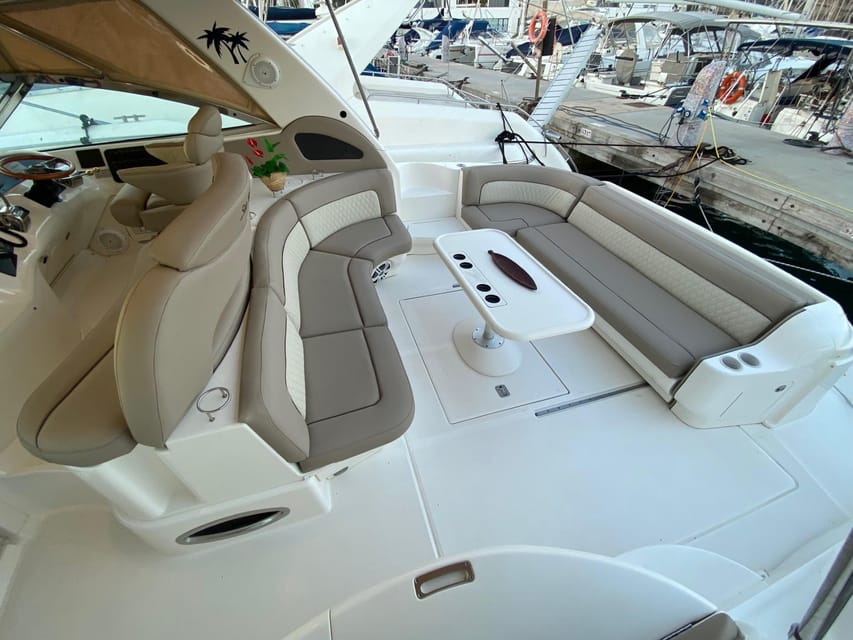 Gran Canaria: Private Yacht Excursion with Drinks, Lunch, and Snorkeling - Puerto Rico marina and the first hour at sea