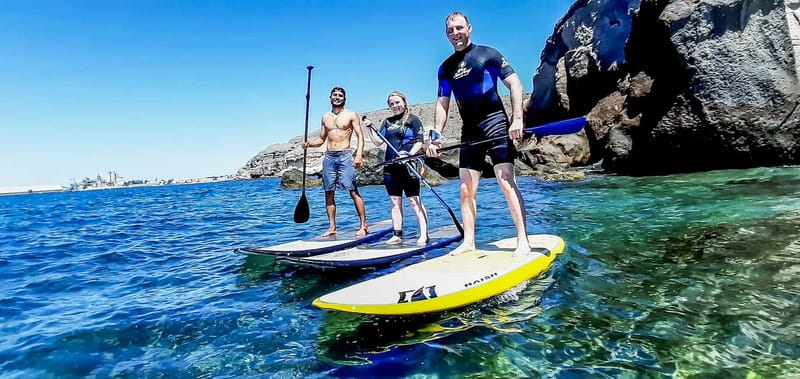 Gran Canaria: Stand-Up Paddle Lesson & Snorkeling Tour - A beginner-friendly way to see Gran Canaria from the water