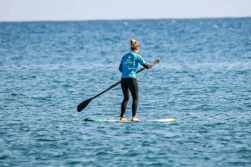 Gran Canaria: Stand-Up Paddle Lesson & Snorkeling Tour - Beach instruction before you paddle out