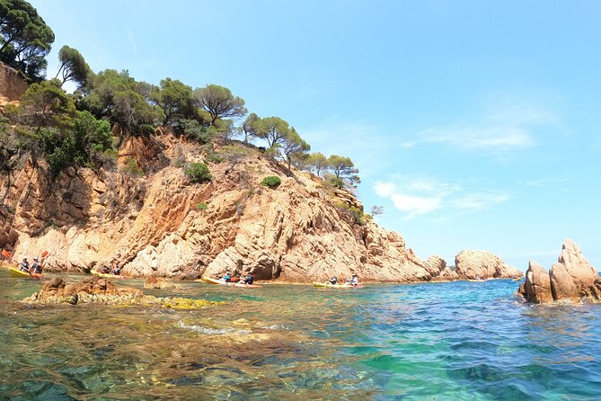 Guided Kayak & Snorkel tour to Costa Brava: Small Group and Lunch - Kayaking, snorkeling, caves, and cliff jumping