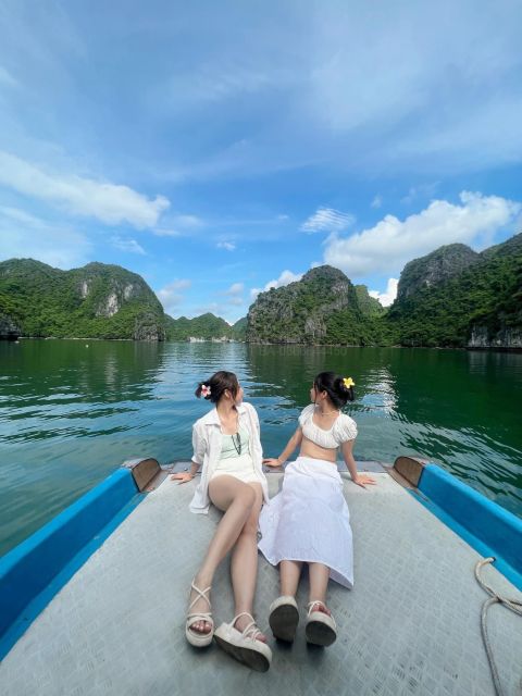 Half day Lan Ha Bay : Boat Trip , Kayaking,Snorkel - A short route into Lan Ha Bay