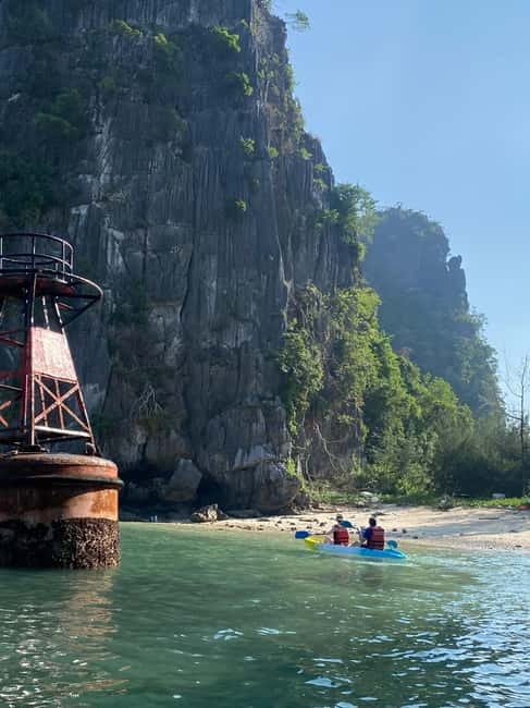 Half day Lan Ha Bay : Boat Trip , Kayaking,Snorkel - Morning or afternoon: choosing the better three hours