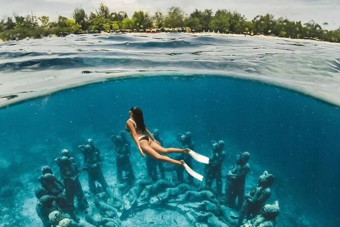 Half-Day Private Guided Snorkeling Turtles Underwater Statues - Starting from Gili Trawangan and choosing your time