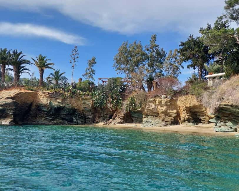 Heraklion: Boat Safari with guided snorkeling/diving tour. - Along the coast toward the seal cave