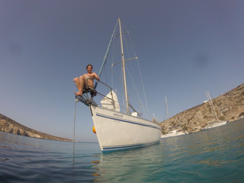 Heraklion: Dia Island Morning Sailing Trip with Snorkeling - A small boat can make a big difference