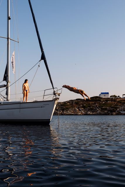 Heraklion: Dia Island Sailing Cruise with Snorkeling - A second bay, more swimming, and raki