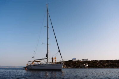 Sunset Sailing Cruise Dia Island with Snorkeling