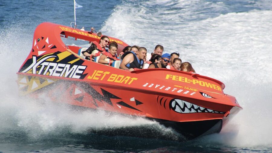 Hersonissos: Jet Boat Tour with Snorkeling - The first 30 minutes: speed, spray, and 360-degree turns