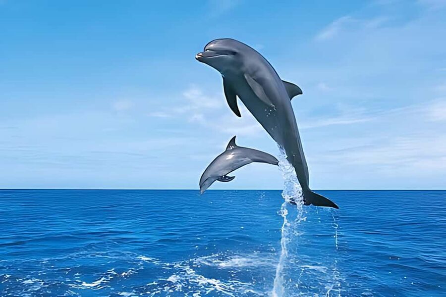 Hurghada: Dolphin Cruise with Snorkeling & Buffet Lunch - Two coral reef snorkeling stops