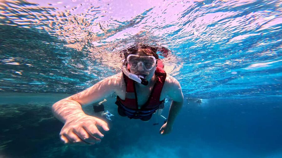 Hurghada: Dolphin Watching Boat Tour with Snorkeling & Lunch - Searching for dolphins in their natural habitat