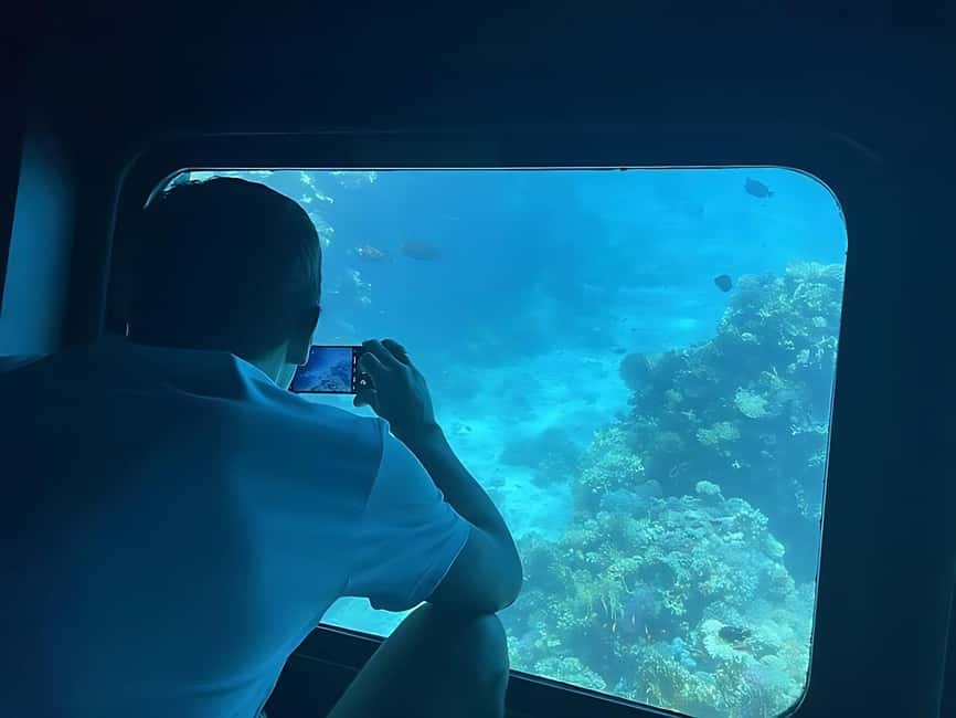 Hurghada: Glass Boat & Snorkeling with Optional Parasailing - Parasailing at 30 to 40 Meters