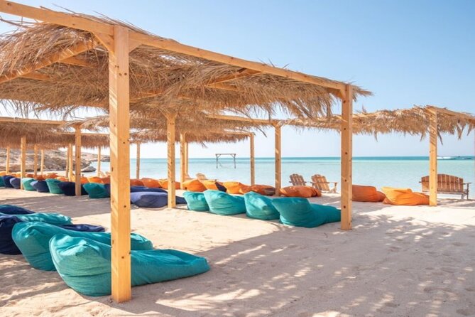 Hurghada: Orange Bay, Snorkeling, Watersports, Lunch & Drinks - Orange Bay: pretty, popular, and pricey