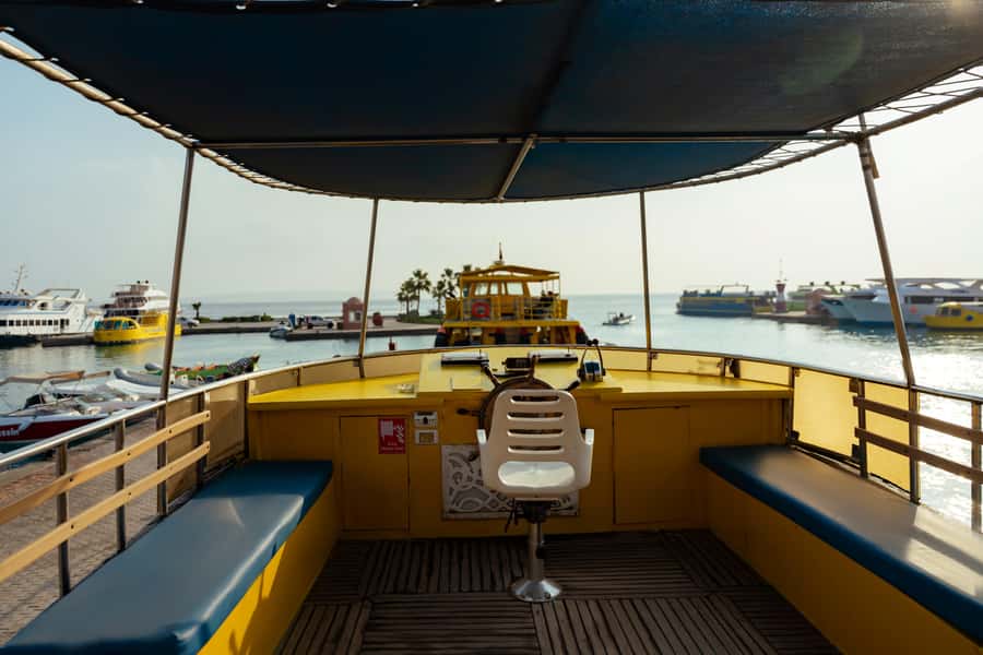 Hurghada: Semi-Submarine Boat Tour w/ Snorkeling & Transfer - Snorkeling beside the boat