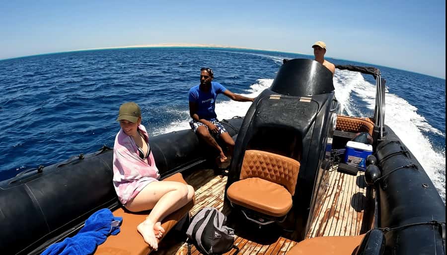 Hurghada: White Island Speedboat Tour, Snorkeling, & Lunch - Nemo Island and the white beach