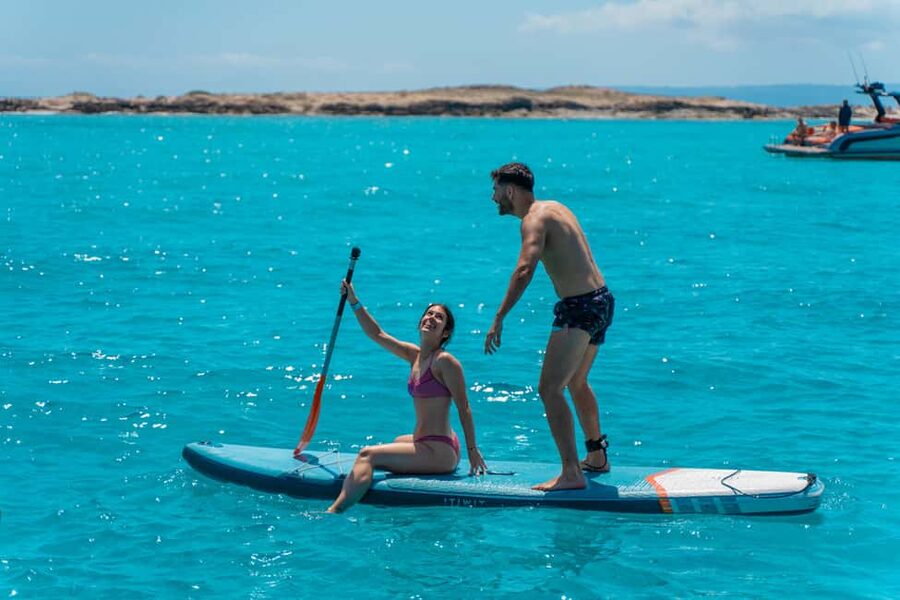 Ibiza: Formentera Trip with Paddle, Snorkel and Lunch - Choosing the 1:15 or 6:15 Return