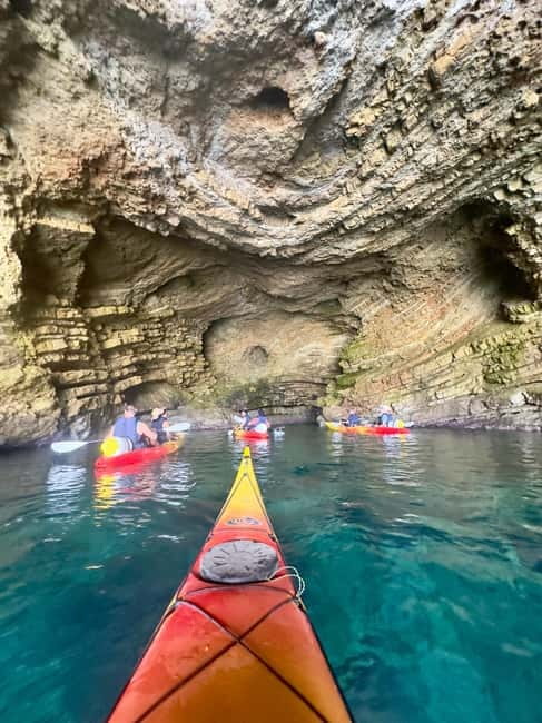 Ibiza: Kayak & Snorkel in Sea Caves and Crystal Waters - What the $58 price includes