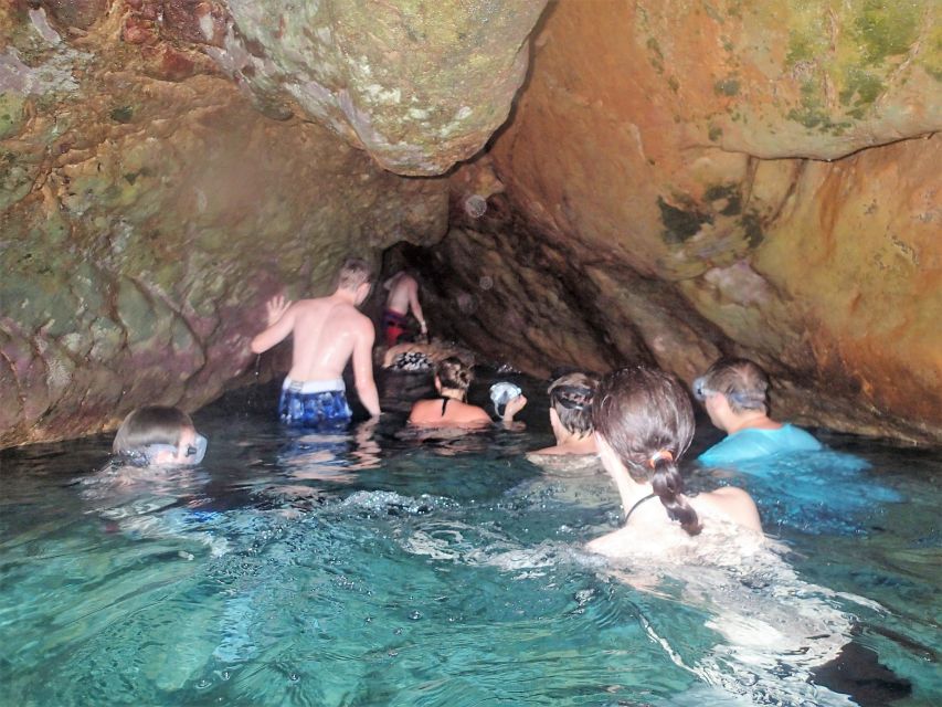 Ibiza: Snorkeling and SUP Paddle, Beach and Cave Tour - Cala Comte: Shallow Water and Easy Paddling