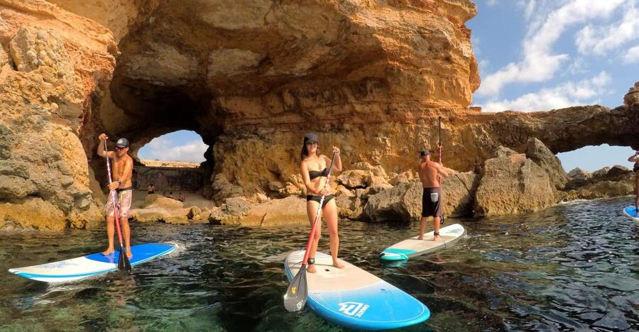Ibiza: SUP & Snorkel Boat Tour with Caves, Drinks & Photos - The Best Photos Come From the Water