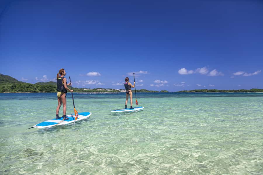 Ishigaki: Canoe or SUP at Kabira Bay&Snorkeling at Blue Cave - The Blue Cave: snorkeling with a guide in changing conditions
