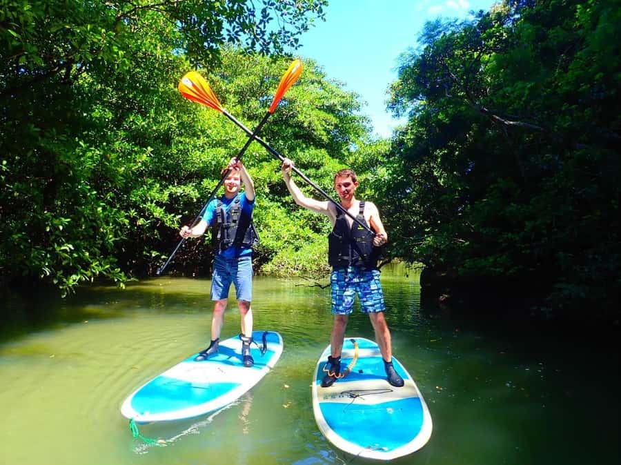 Ishigaki Island: SUP or Canoeing and Snorkeling at Blue Cave - The long port break and buying lunch