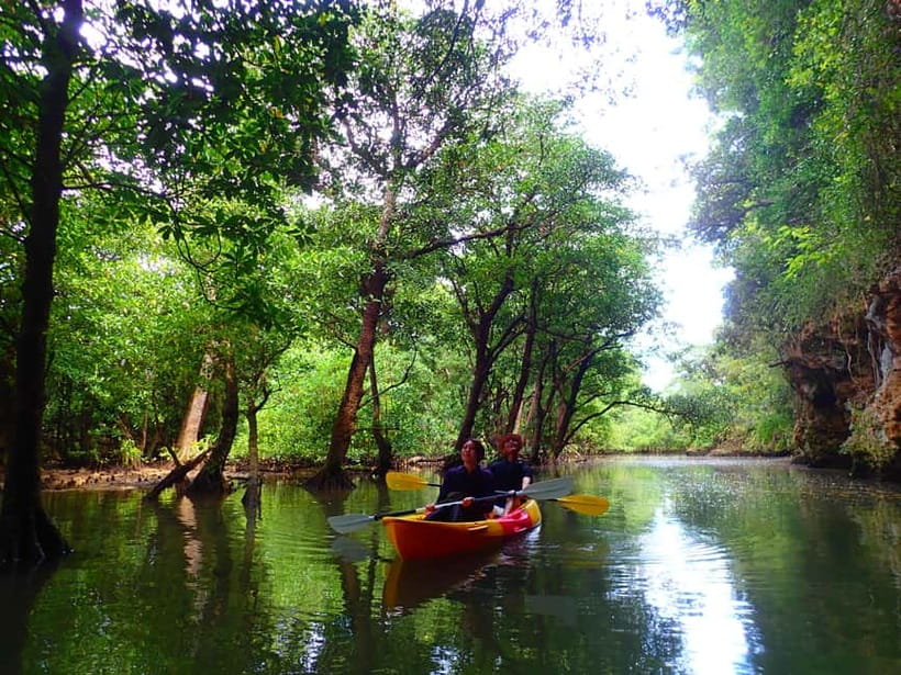 Ishigaki: Mangrove SUP or Canoe & Phantom Island Snorkeling - Phantom Island and its changing sandbar