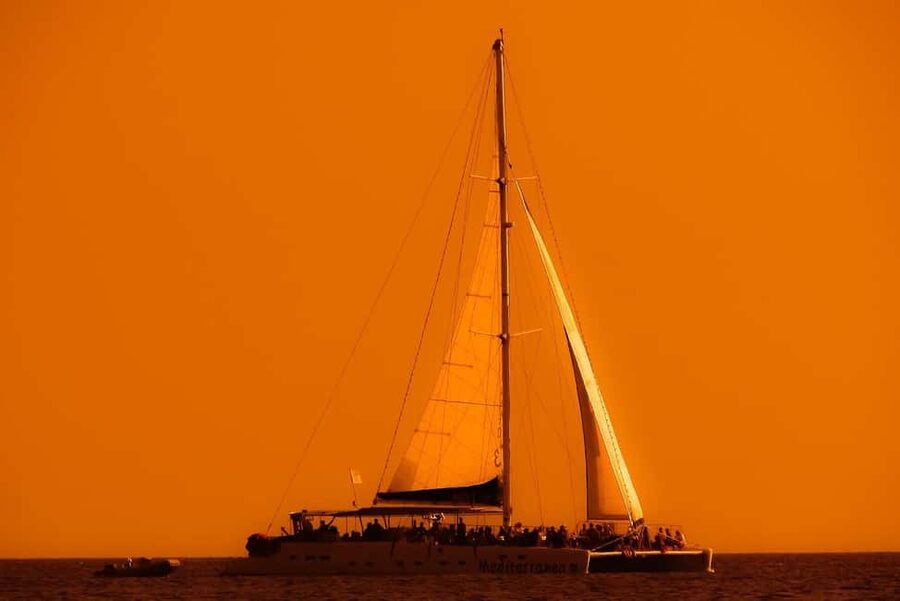 Isla Mujeres: Catamaran Ride with Open Bar, Snorkeling, and Lunch - Playa Norte and the beach-club stop