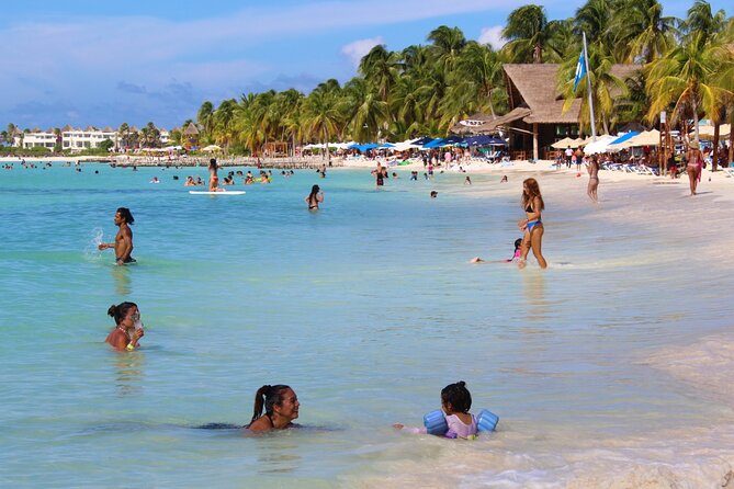 Isla Mujeres Catamaran Tour with Snorkeling at MUSA, Buffet Lunch & Open Bar - Snorkeling among MUSA’s statues