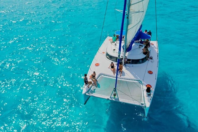 Isla Mujeres: Catamaran Tour with Snorkeling Food, Drinks, Beach - MUSA and the underwater sculpture stop