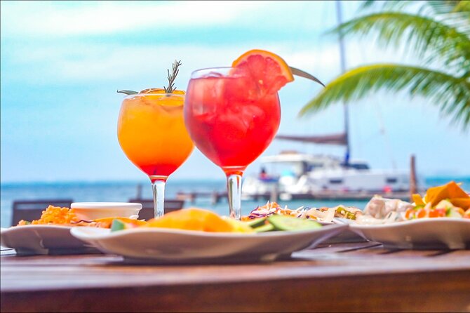 Isla Mujeres Cruise with Beach Club, Snorkel, Lunch and Open Bar - Lunch at the beach club