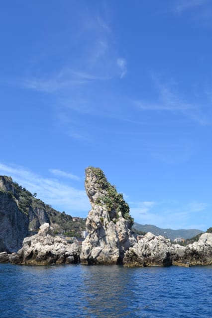 Isola Bella-Blue Grotto: Boat Tour, Snorkeling & Aperitif - Entering the Grotta Azzurra, Sicily’s Blue Grotto