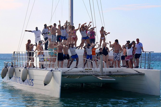 Jamaica Dunn's River Falls Party Cruise with Snorkeling - Meeting at Mahogany Beach around 12:30