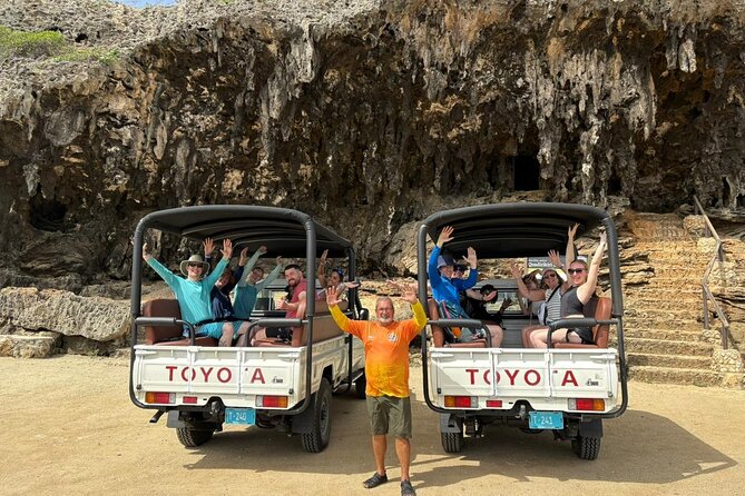 Jeep Tour Arikok National Park and Snorkeling at Baby Beach - Conchi Natural Pool and the roughest part of the ride
