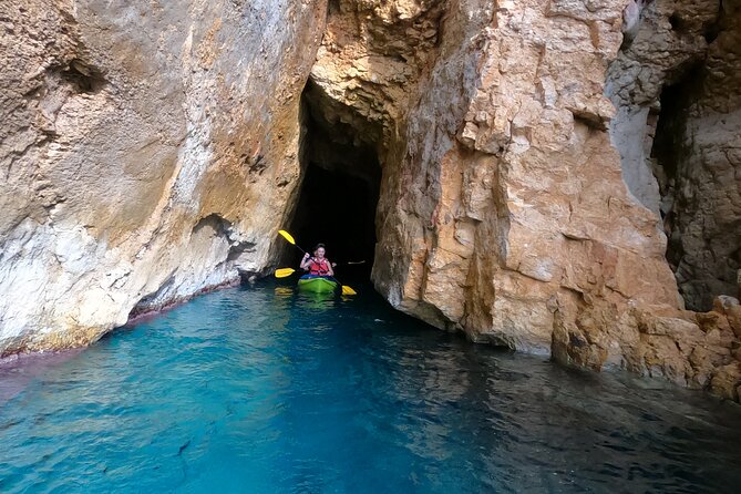Kayak And Snorkel Excursion in Jávea. Portitxol - Granadella - Paddling past Portitxol’s coves and cliffs